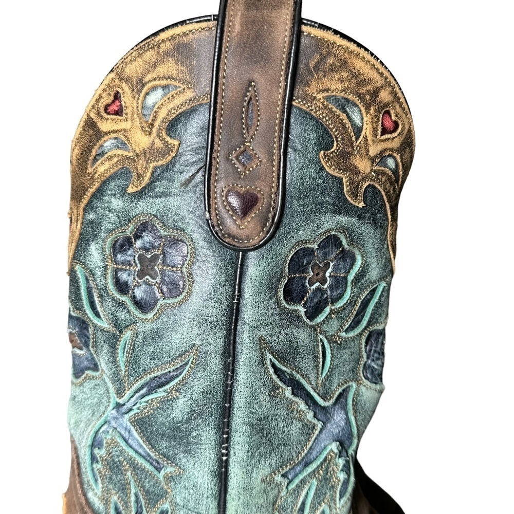 Dan Post Vintage Bluebird Boot Size 8 M - Picture 7 of 16